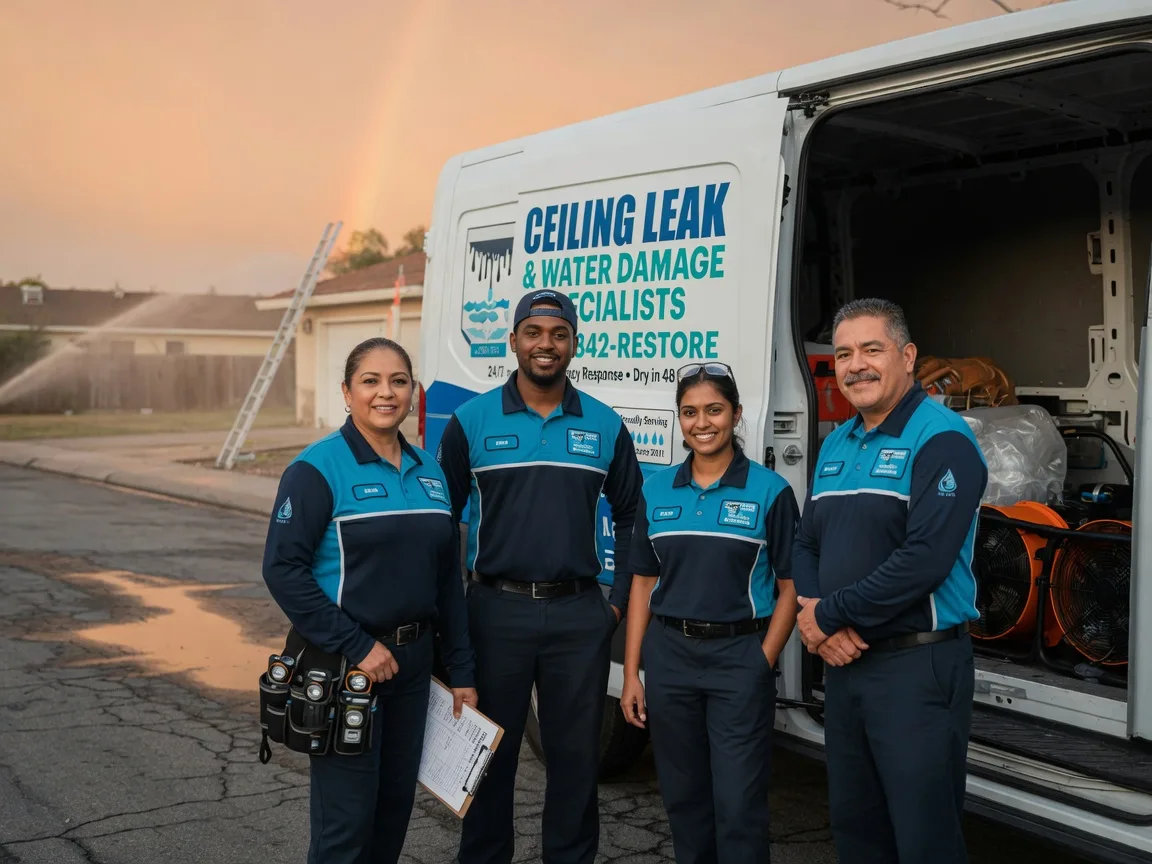 Ceiling Leak Cleanup company in San Jose, IL