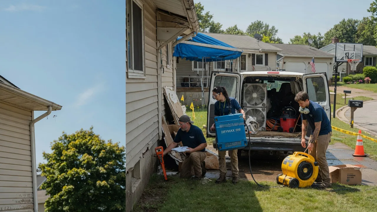 Ceiling Leak Cleanup in San Jose, IL near me
